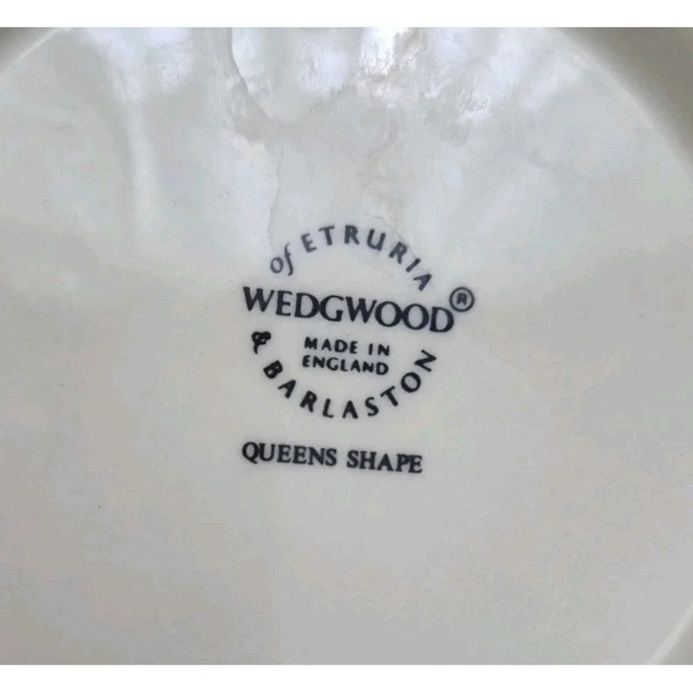 Vintage Wedgewood Queens Shape Plain Creamware Teapot Etruria Barlaston England